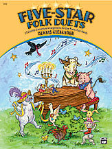 Five Star Folk Duets piano sheet music cover